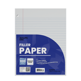 Front facing image of College-Ruled Filler Paper.