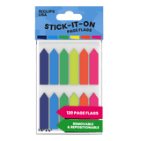 Page Arrows Marker - Stick And Remove, 0.5 X 1.75 Inches, 10 Assorted Neon Colors, 250-count