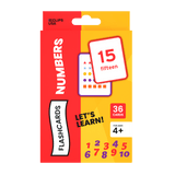 Front facing image of Numbers Flash Cards.
