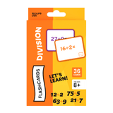 Front facing image of Division Flash Cards.
