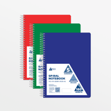 Front facing image of 5-Subject Spiral Notebook.
